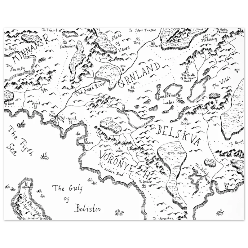Ethan Ré Graham Fantasy Maps