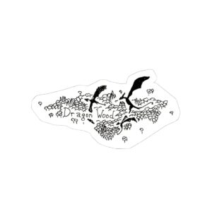 The Dragon Wood - Fantasy Map Sticker